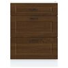 vidaXL Kitchen Base Cabinet Brown Oak Engineered Wood Standard