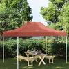 vidaXL Party Tent Roof 13.1x9.8' Terracotta 2.95 oz/ft&sup2;