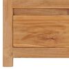 vidaXL TV Cabinet Teak Solid Teak Wood 45.3 x 11.8 x 13.8 in TV Cabinet