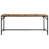vidaXL Dining Table 70.9"x35.4"x29.5" Solid Wood Rough Mango