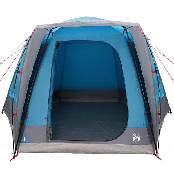 vidaXL Camping Tent Blue 420 x 420 x 227 cm Polyester