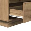 vidaXL Bedside Cabinet Artisan Oak 27.95 x 13.58 x 29.53 in