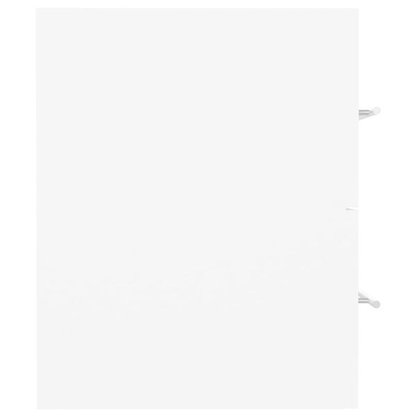 vidaXL Sink Cabinet White Engineered wood 16.1x15.2x18.9 in Sink Cabinet