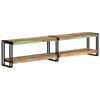 vidaXL TV Cabinet Multicolor Solid reclaimed wood, metal Large