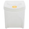 vidaXL Stackable Garbage Bin Boxes 4 pcs White 26.4 gal Polypropylene