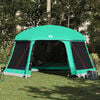 vidaXL Pool Tent with Removable Fly & Mesh Walls Sea Green 201.6x180.3"