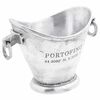 vidaXL Ice Bucket Silver 29 x 16 x 19 cm Aluminium