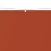 vidaXL Vertical Awning Terracotta Oxford fabric (100% polyester)