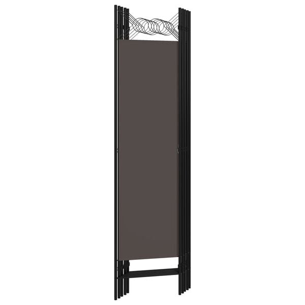 vidaXL 5-Panel Room Divider Anthracite 78.7"x70.9"