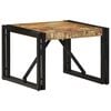 vidaXL Coffee Table Multicolor Solid reclaimed wood 19.7 x 19.7 x 13.8 in