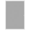 vidaXL Insect Screen White frame, Black mesh Aluminum frame, Fiberglass mesh