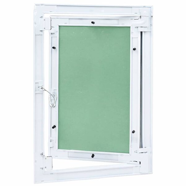 vidaXL Access Panel White 35 x 45 cm Aluminium and Plasterboard