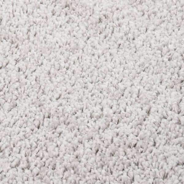 vidaXL Rug Light Grey Polypropylene 78.7 x 114.2 in Area Rug