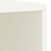 vidaXL Bedside Cabinet White Solid Pine Wood Standard Bedside Cabinet