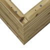 vidaXL Garden Planter Natural Wood Vacuum pressure treated pinewood