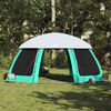 vidaXL Pool Tent with Removable Fly & Mesh Walls Sea Green 240.9x240.9"