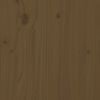 vidaXL Garden Bar Set Honey Brown Solid Pine Wood Medium Footrest