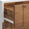 vidaXL Kitchen Base Cabinet Old Wood Engineered Wood 23.6 x 18.1 x 32.1 in