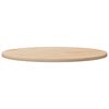 vidaXL Table Top Natural wood Solid pine wood (untreated) 35.4 inch round