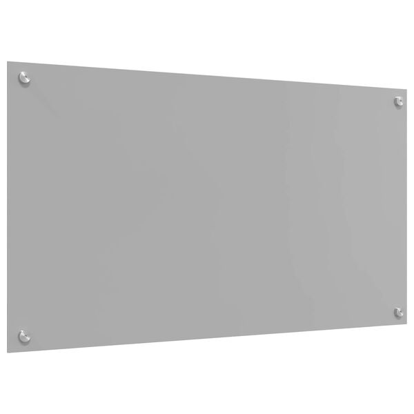 vidaXL Kitchen Backsplash Light grey 35.43 x 19.69 x 0.24 in