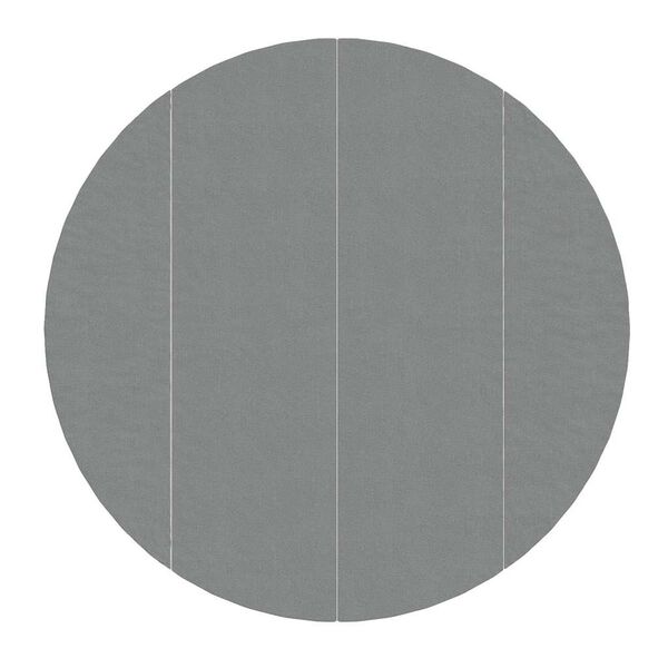vidaXL Pool Ground Cloth Light Gray &Oslash;180.3" Polyester Geotextile