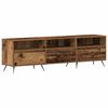 vidaXL TV Cabinet Old wood 59.06 x 11.81 x 17.52 in Engineered wood