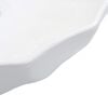 vidaXL Wash Basin 18.1x6.7" Ceramic White