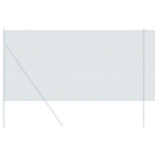 vidaXL Welded Wire Fence Green 1.2 x 50 m Steel