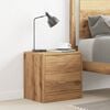 vidaXL Bedside Cabinet Artisan Oak Engineered Wood Medium
