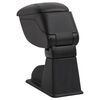 vidaXL Car Armrest Black 4.7"x11.4"x(12.6"-18.1") ABS