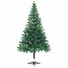 vidaXL Christmas Tree Green PVC, Plastic 70.9 in Ornaments