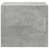 vidaXL Wall Cabinet Concrete Grey Engineered wood Medium Wall Cabinet