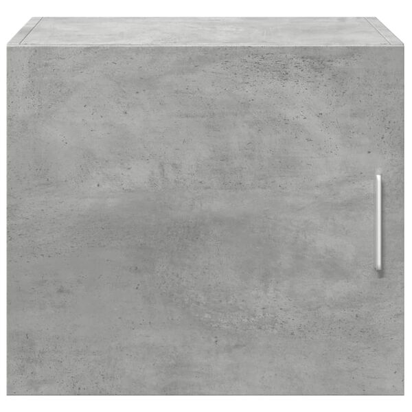 vidaXL Wall Cabinet Concrete Grey Engineered wood Medium Wall Cabinet