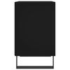vidaXL Bedside Cabinet Black Engineered wood Medium Bedside Cabinet