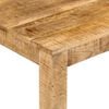 vidaXL Coffee Table Brown Solid Mango Wood 39.4 in x 21.7 in x 15.7 in