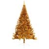 vidaXL Christmas Tree Gold PET Large Artificial Christmas Tree