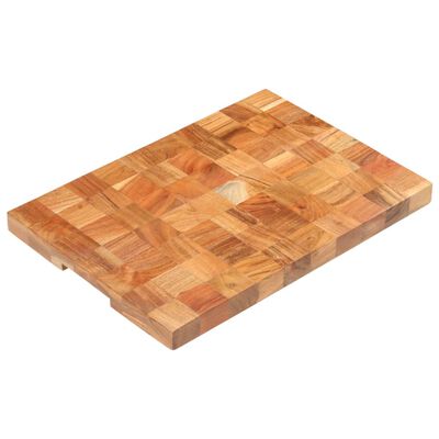 vidaXL Chopping Board 19.7"x13.4"x1.5" Solid Wood Acacia