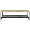 vidaXL Coffee Table Reclaimed color Solid reclaimed wood, iron Medium