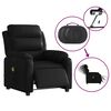 vidaXL Electric Massage Recliner Chair Black Faux leather, metal, plywood