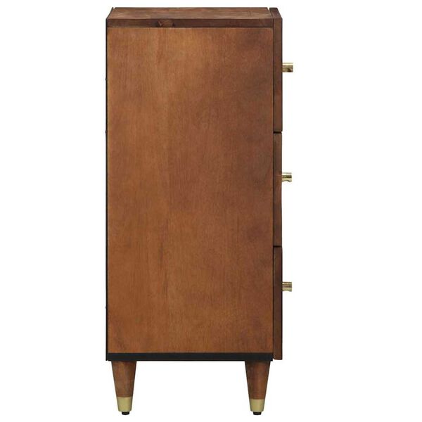 vidaXL Sideboard Brown 15.75 x 12.99 x 29.53 in Solid Mango Wood