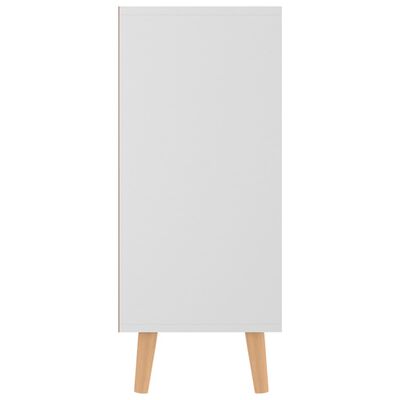 vidaXL Sideboard White 35.4"x11.8"x28.3" Engineered Wood
