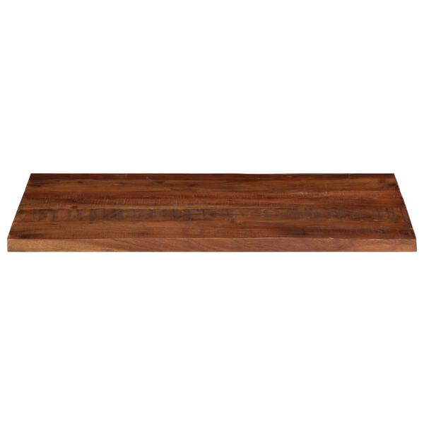 vidaXL Table Top 43.3"x19.7"x1" Rectangular Solid Wood Reclaimed