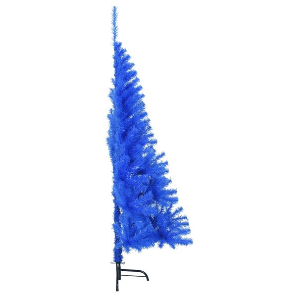 vidaXL Christmas Tree Blue PVC, Steel 5 ft Christmas Tree Other
