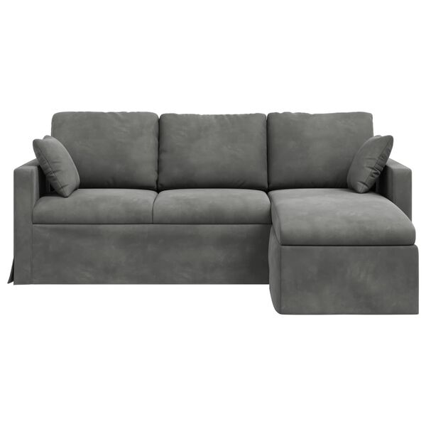 vidaXL Sofa Dark Grey