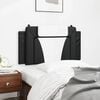 vidaXL Headboard Cushion Black and White