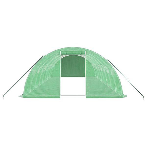 vidaXL Greenhouse Green Polyethylene (PE) Large UV-resistant materials