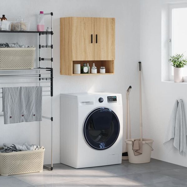 vidaXL Wall Cabinet Sonoma oak Engineered wood