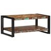 vidaXL Coffee Table Multicolor Reclaimed wood and iron