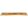 vidaXL Desk Top Natural Mango Solid rough mango wood 55.1x23.6 in