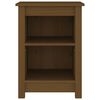 vidaXL Bedside Cabinet Honey Brown Solid Pine Wood Standard